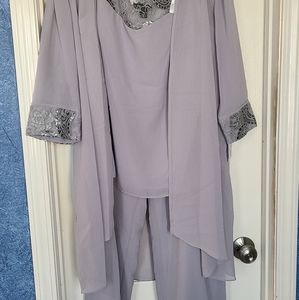 3-piece pant suit